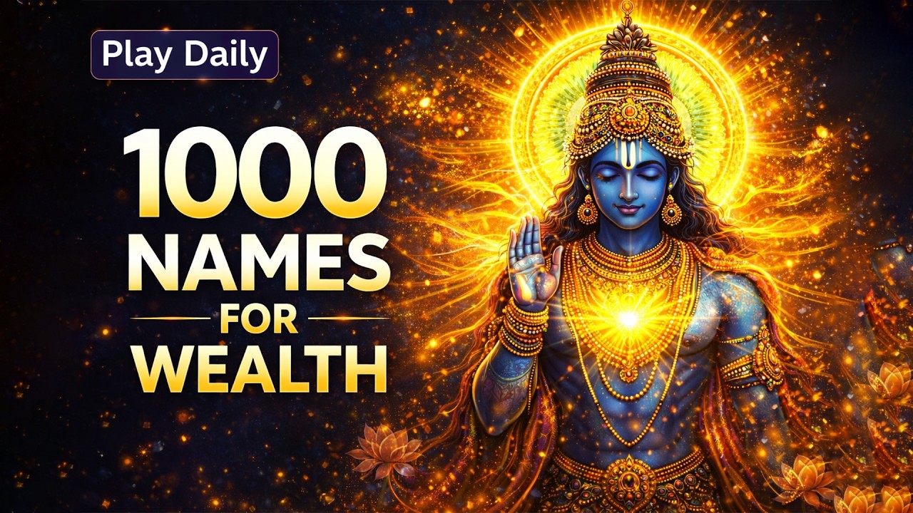 Vishnu Sahasranama Path 🙏  1000 Names of Lord Vishnu  Powerful Peace Mantra | Melody Vault