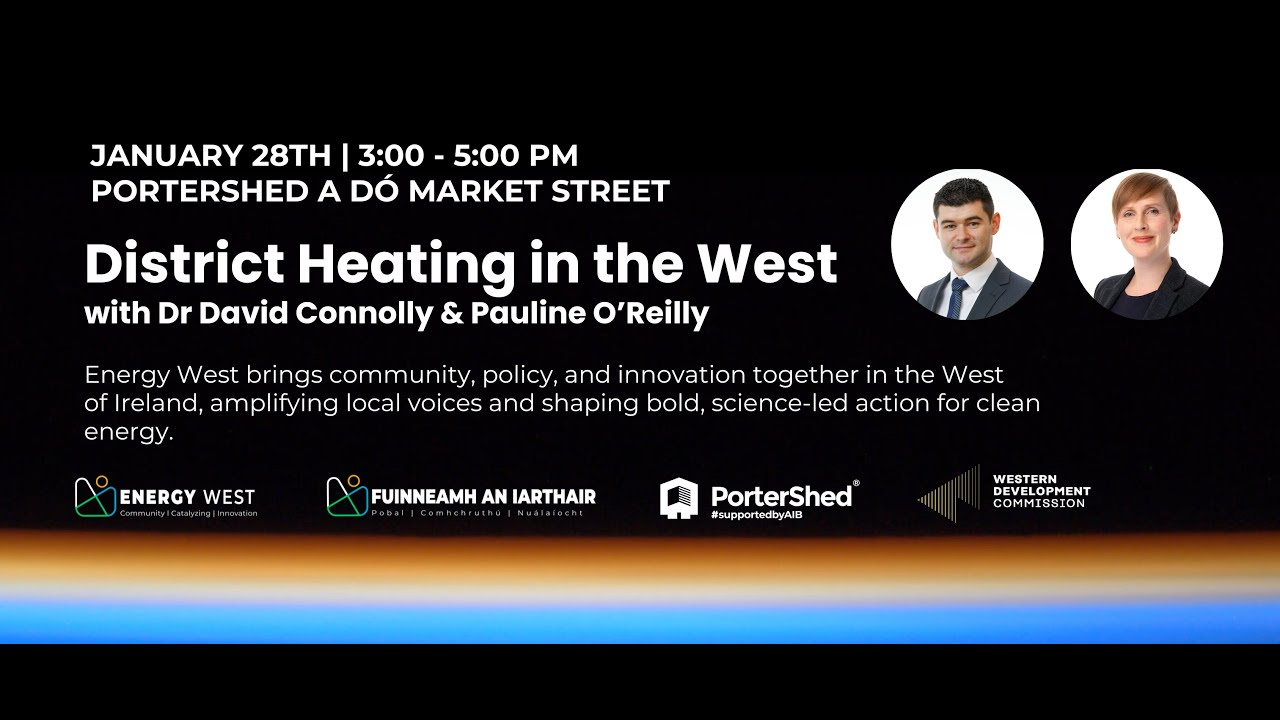 Energy West |  District Heating in the West of Ireland | Galway