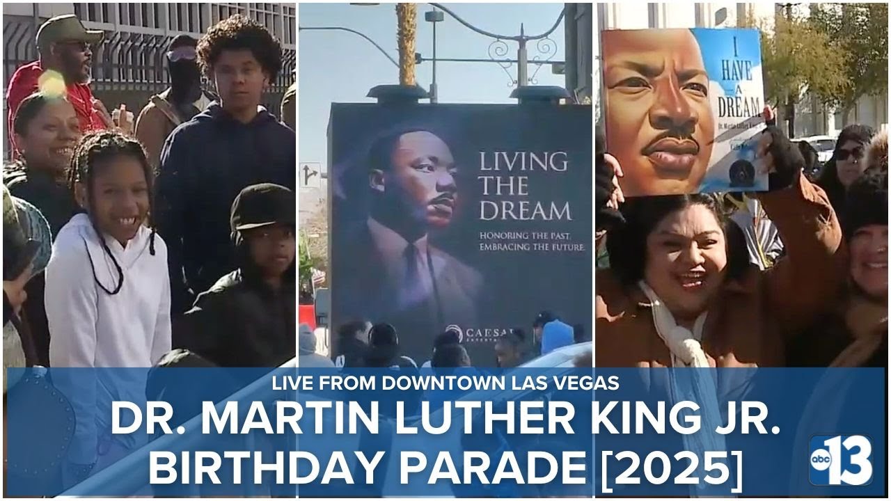 FULL PARADE: 2025 Dr. Martin Luther King Jr. parade live from downtown Las Vegas