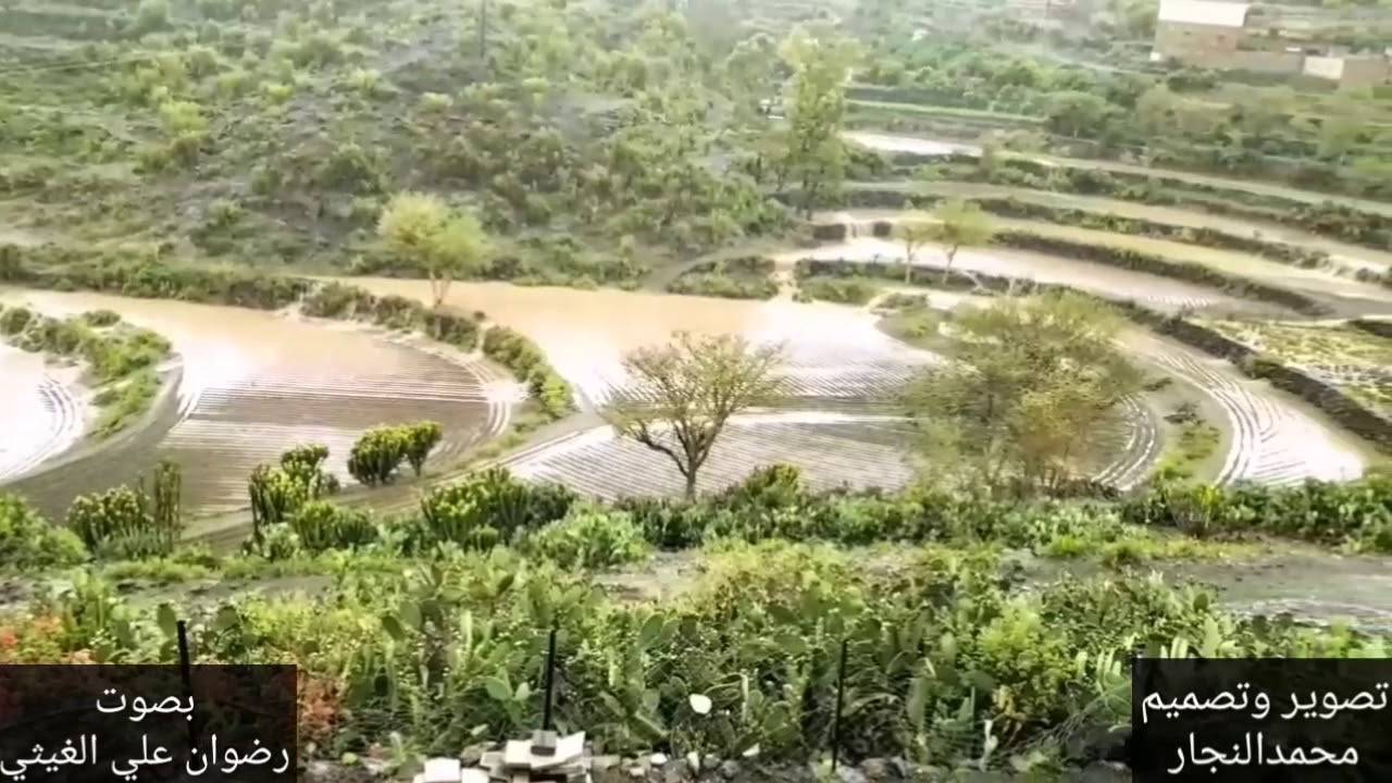 قرية السناحي بني عواض  بصوت رضوان على عبدالكريم الغيثي.