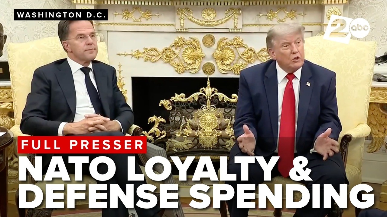 Trump calls out NATO allies as Rutte says his pressure paid off with national defense spending