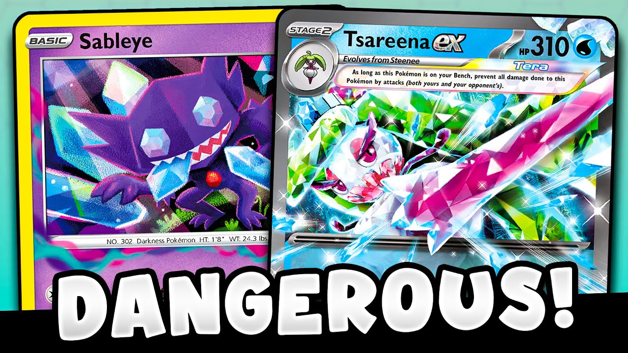 Tsareena ex & Sableye are a DANEGEROUS Combo (Can Take 6 Prizes in 1 Turn!)