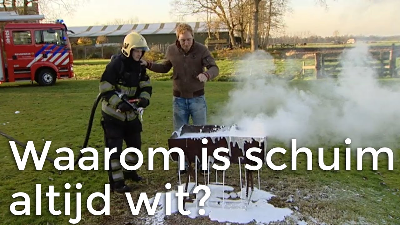 Waarom is schuim altijd wit? | Vragen van Kinderen
