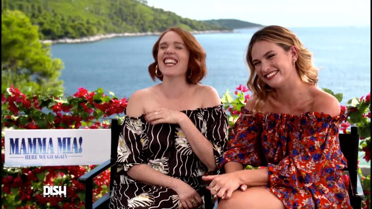 MY MY HOW CAN WE RESIST SITTING DOWN WITH THE CAST OF 'MAMMA MIA 2'?