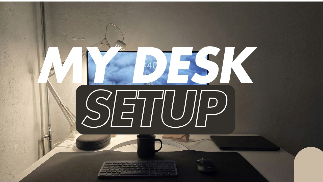 My Minimalistic Desk Setup for Programming and Studies