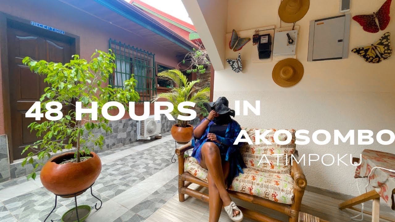 48 Hours in Akosombo, Atimpoku || Hidden Getaway in Ghana| Santa Monica Lodge