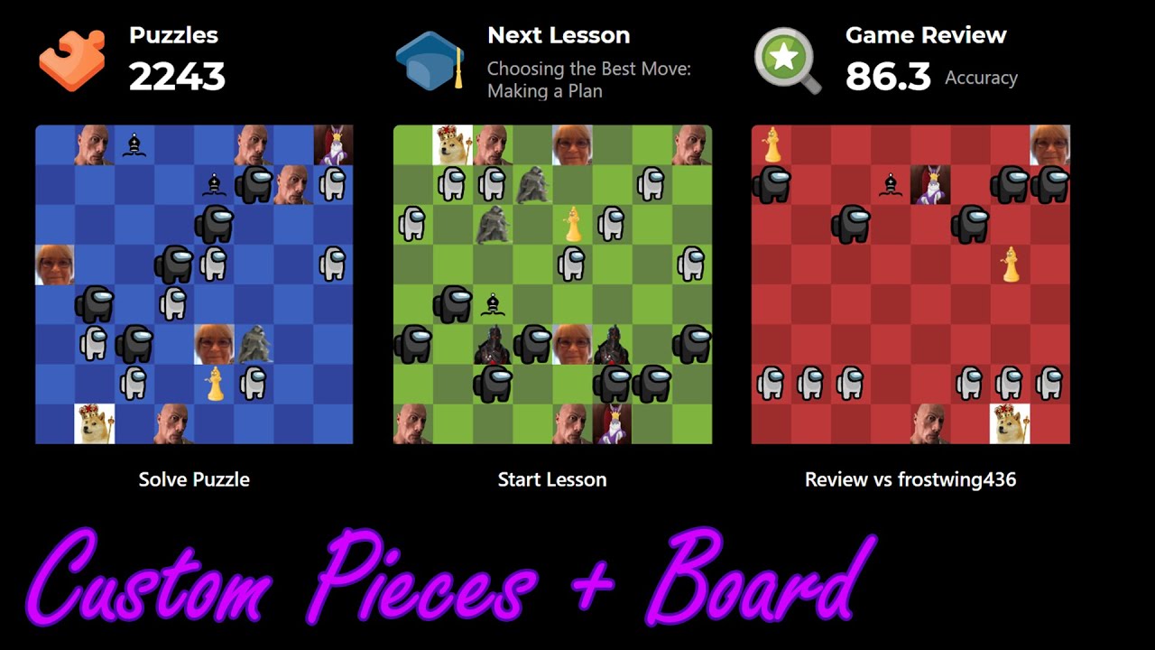 How To Get Custom Pieces + Custom Board on Chess.com