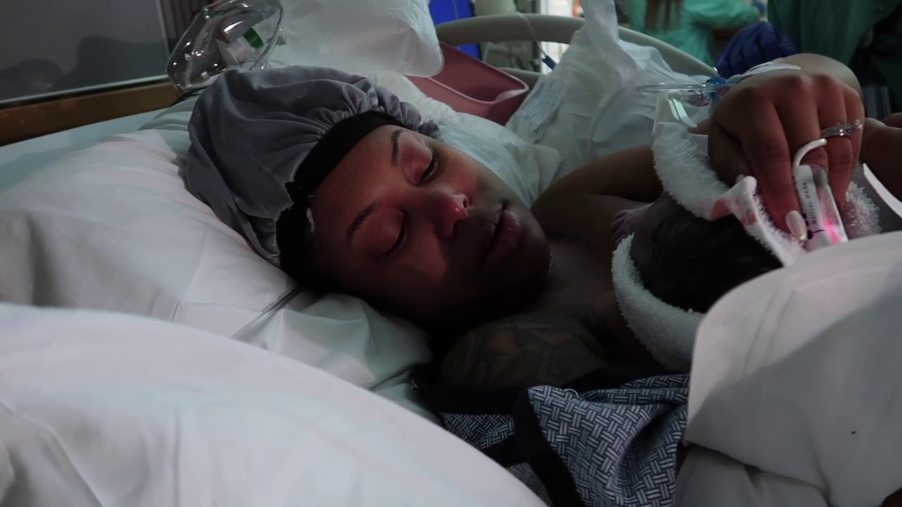 MY BEST FRIEND FINALLY HAD MY GOD SON!