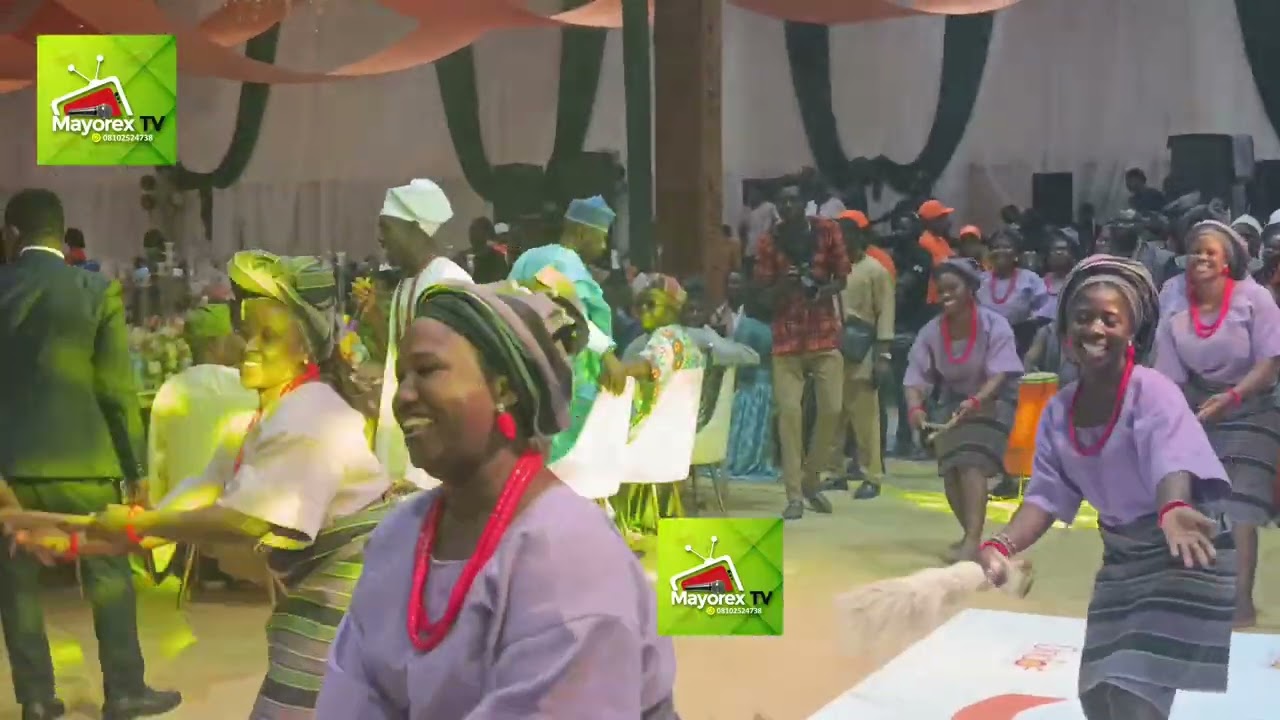 Cultural Dance Performance for the Ooni and other Dignitaries