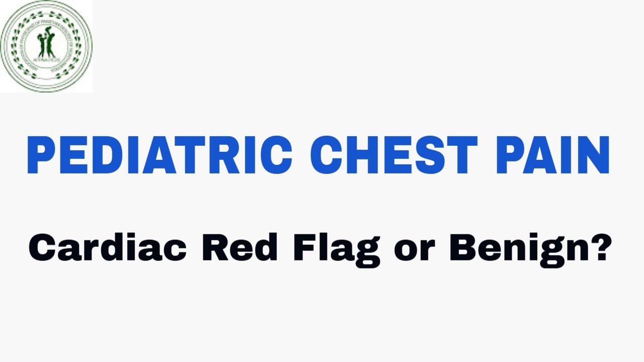 Pediatric Chest Pain: A Cardiologist's Guide to Red Flags & Non-Cardiac Causes | Dr. Amna Qasim