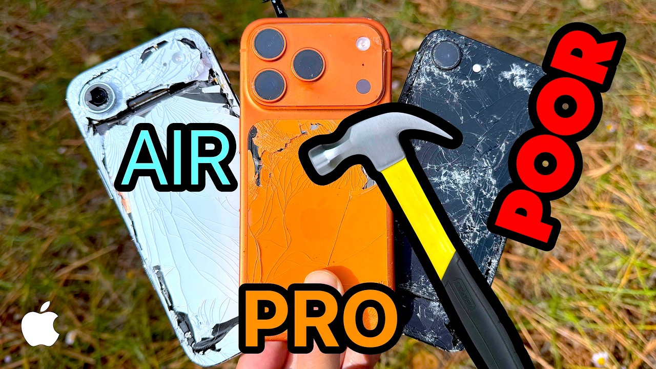 Скучно и круто! — НОВЫЕ айфоны! (Air 17 Pro 16e)