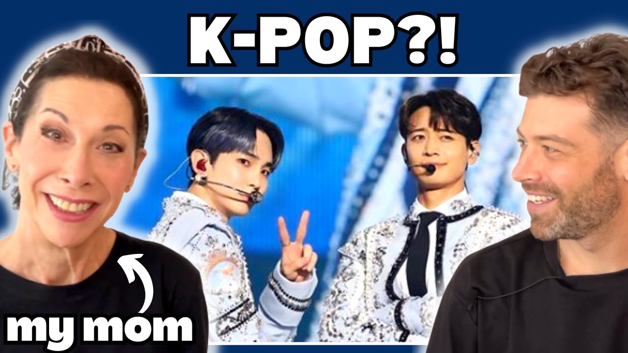 My Mom Reacts to K-POP ft. BTS, SHINee, TXT & ATEEZ