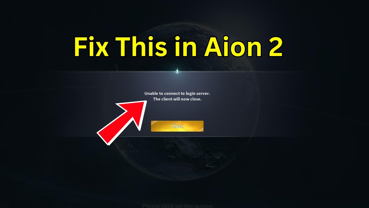 Исправление ошибки Aion 2 &laquo;Невозможно подключиться к серверам входа&raquo;