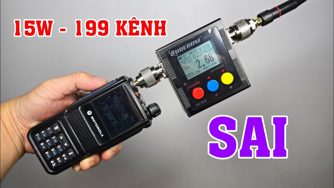 GP338 Plus: Đừng tin 15W/199 kênh! Thông số chuẩn & đáng mua không? | PTA-ND
