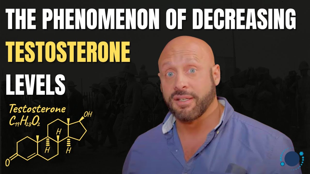 Why testosterone levels is decreasing after world war 2? #trt