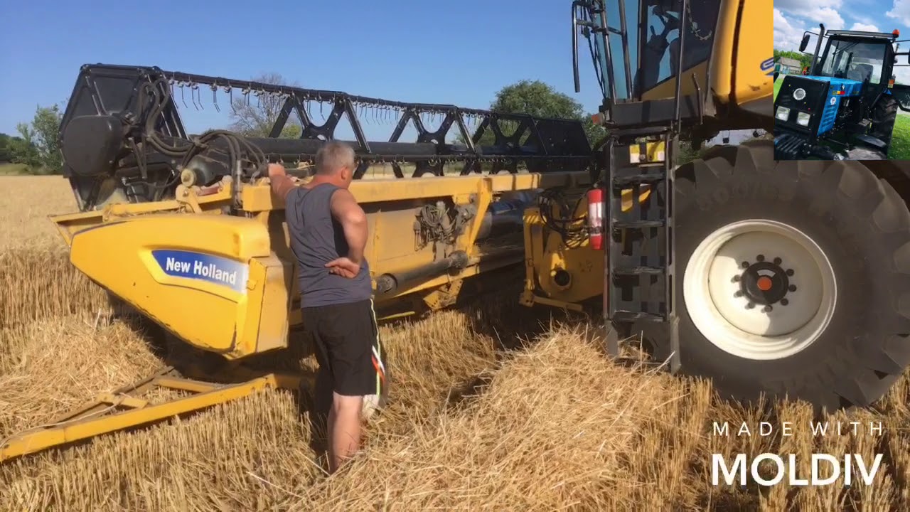 Уборка Пшеницы New Holland CX6090
