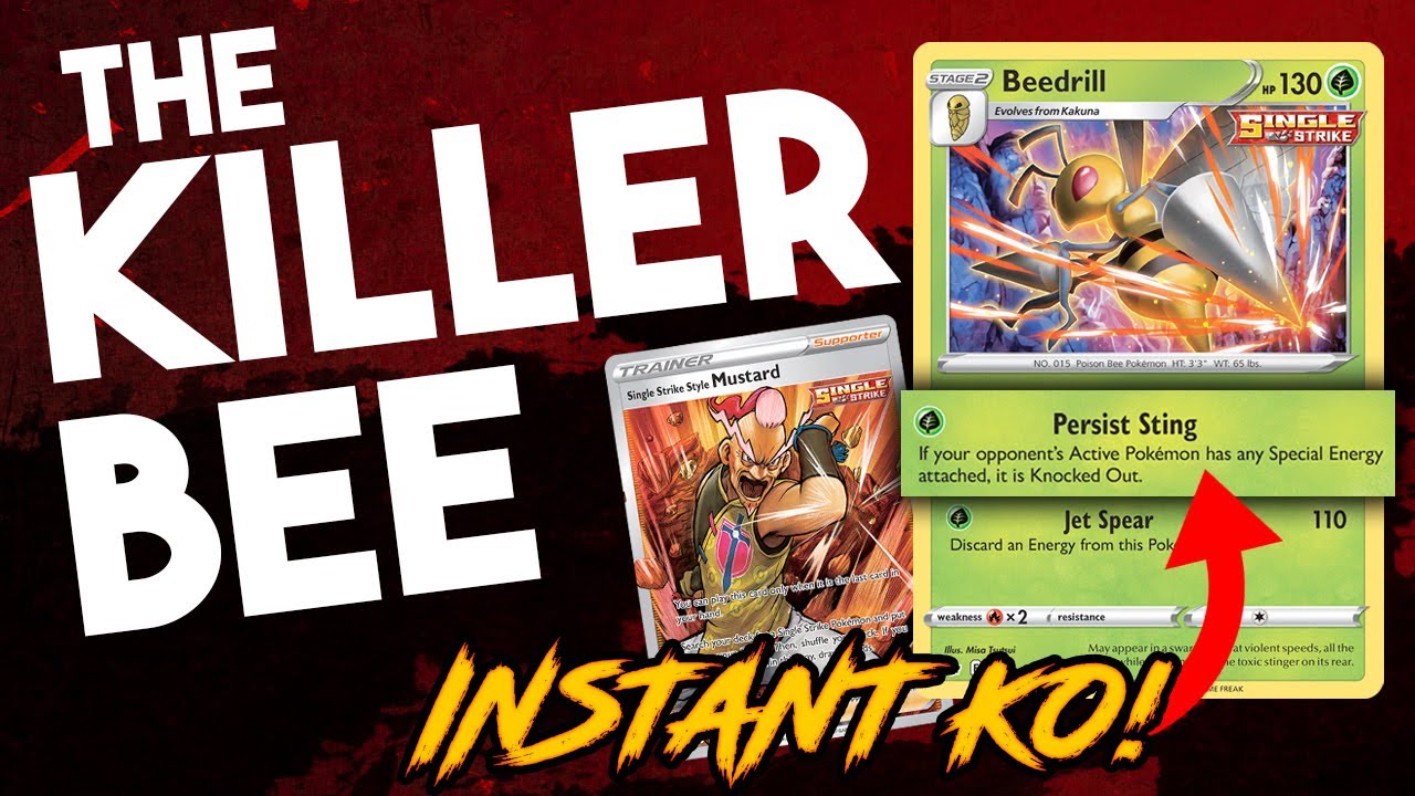 Leave opponents SALTY with a surprise Beedrill OHKO!