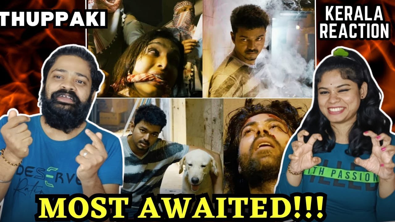 Thuppakki Mass Fight Scene REACTION | Malayalam | Thalapathy Vijay | Thuppakki Movie Scenes 9