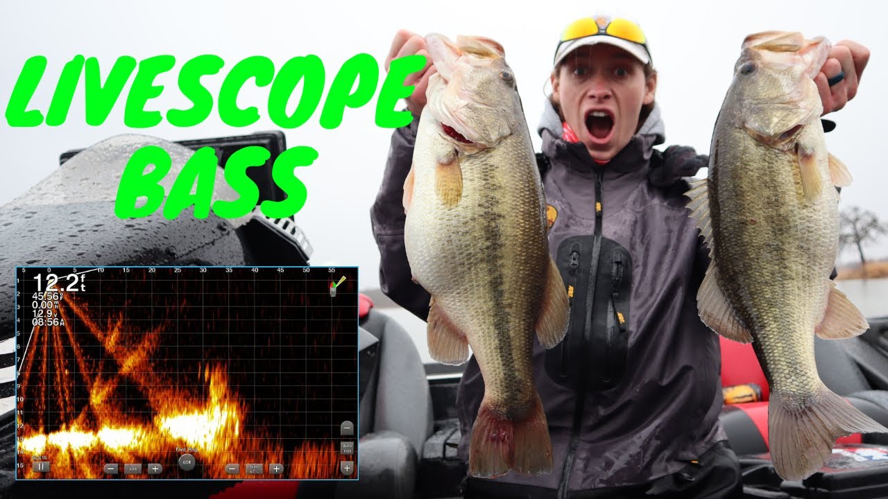 Late Winter Fishing With GARMIN LIVESCOPE (Graph Footage Included)
