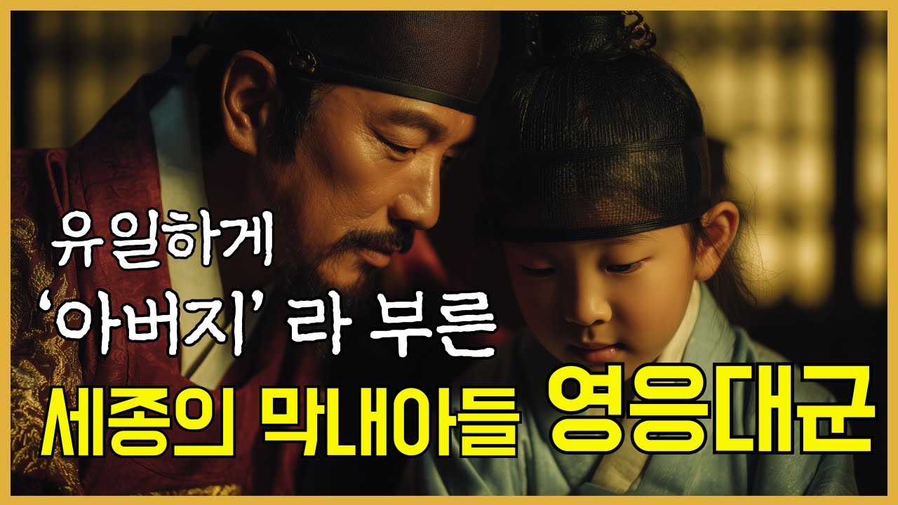 《한국사》 세종의 막내아들, 두 번 이혼한 영응대군 l 조선시대 l 역사인물 l 야사