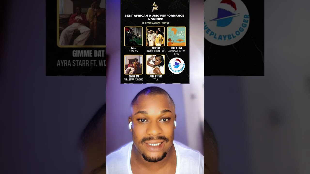 Grammy Award night is today who wins it from Africa? Find out who I choose in this video.