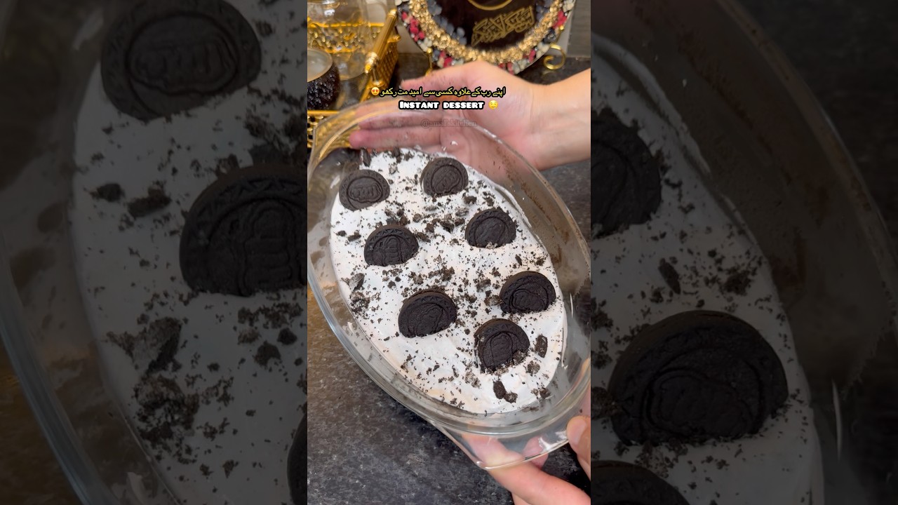 Instant dessert #youtube #recipe #video #food #cooking #youtube #youtubeshorts #video #viralvideo
