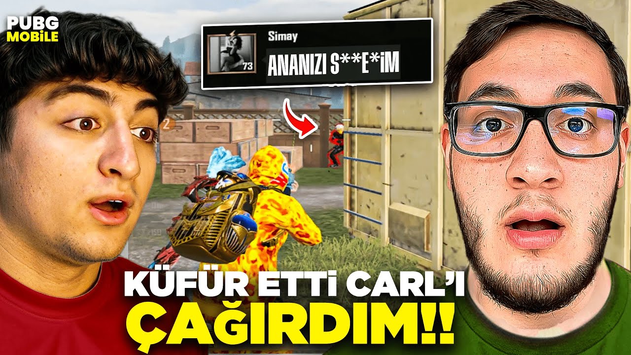 KÜFÜR ETTİ CARLI ÇAĞIRDIM ! | PUBG MOBİLE