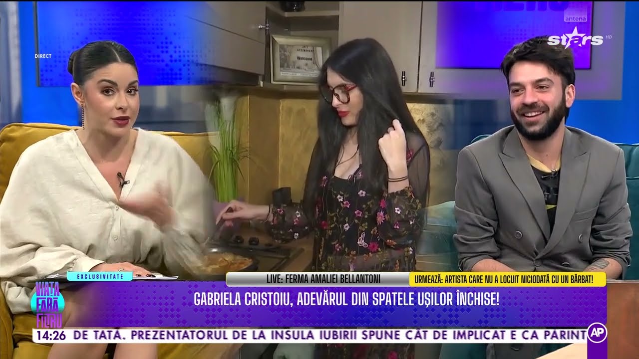 PRIMELE IMAGINI DIN CASA GABRIELEI CRISTOIU!