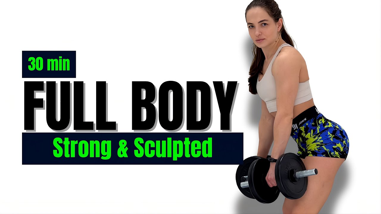 The Ultimate 30-Minute Fat Incinerator at Home | Dumbbell workout | No Jumps