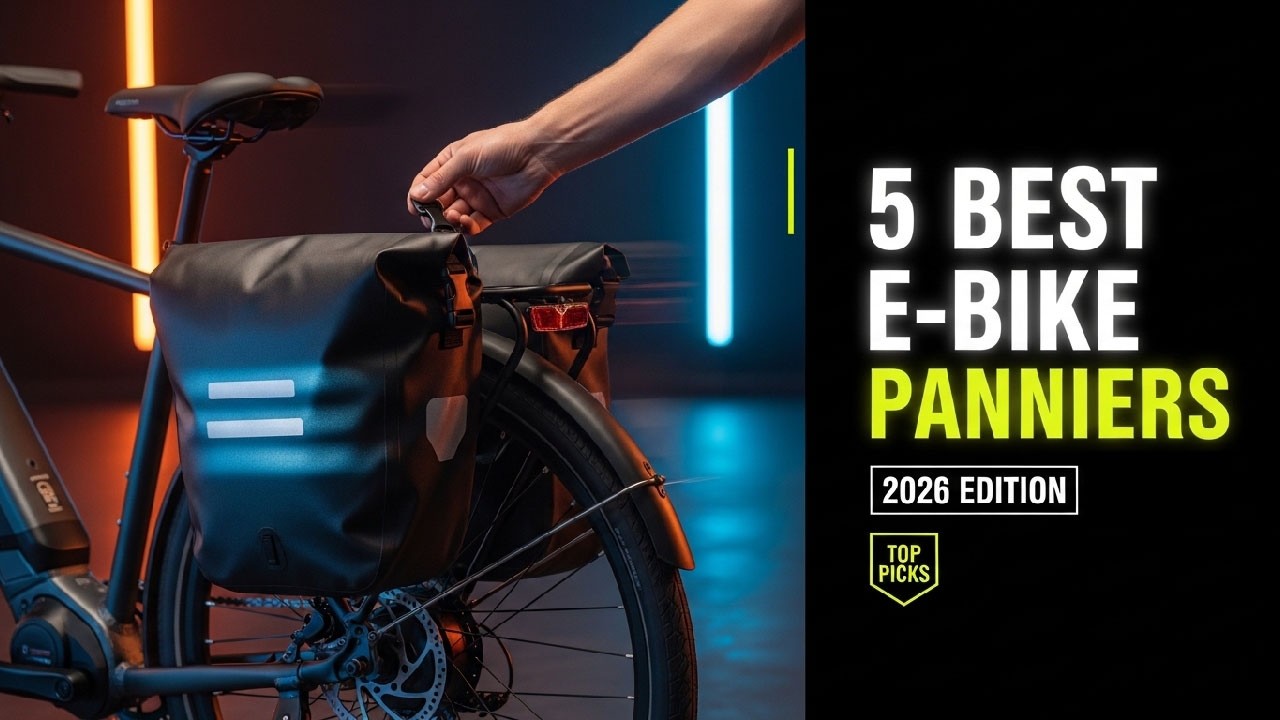5 Best E-Bike Panniers in 2026 – Carry More, Ride Smarter! 👜