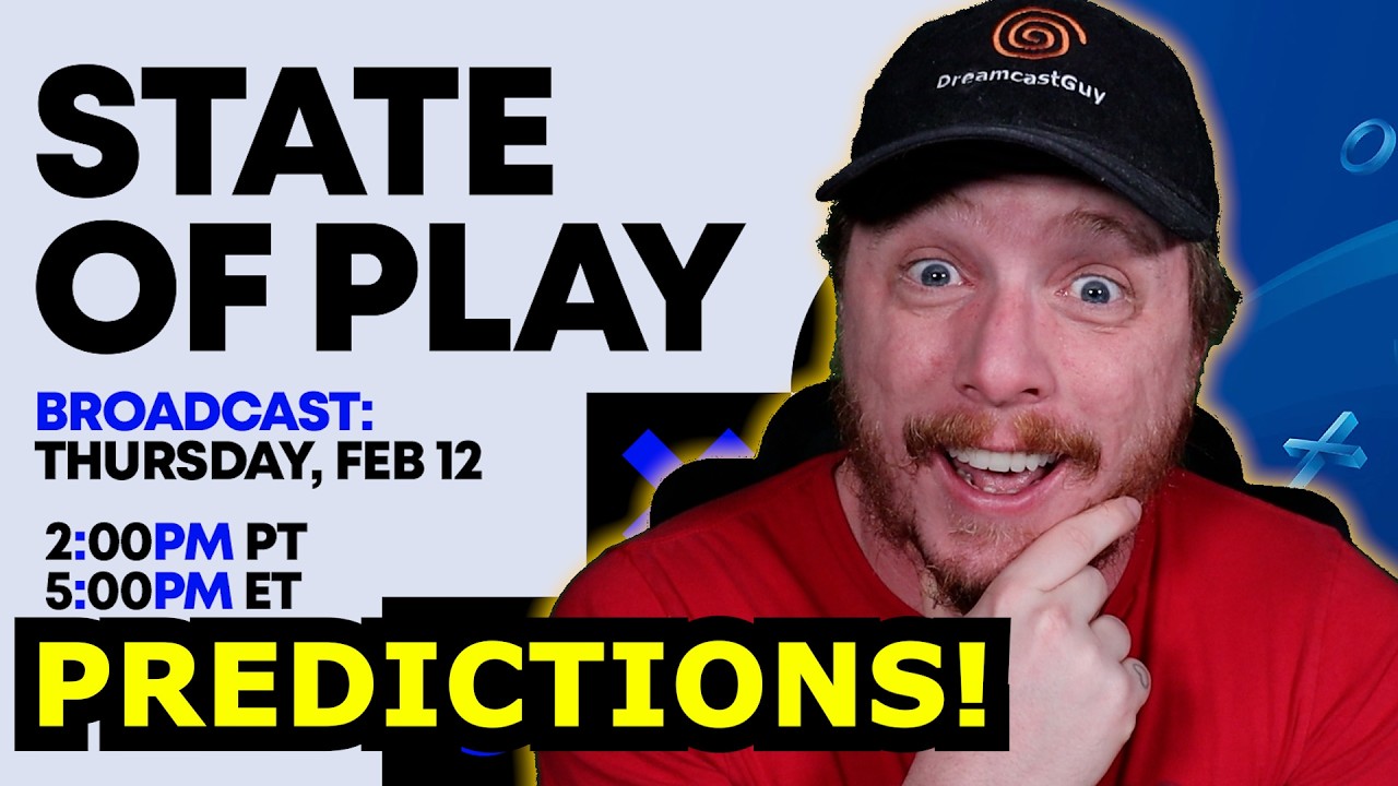 NEW Playstation State of Play REVEALED! Over ONE HOUR!! My PREDICTIONS of NEW GAMES!