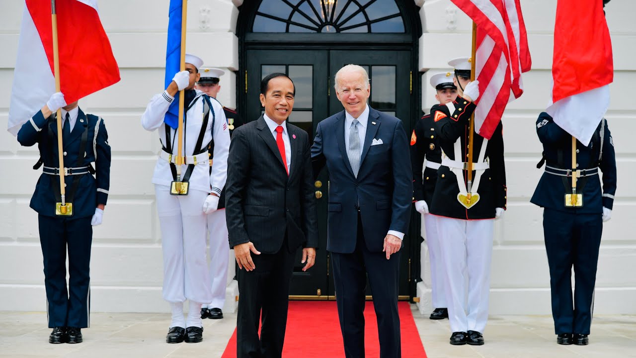Presiden Jokowi Hadiri Jamuan Santap Malam Presiden Biden, Washington DC, 12 Mei 2022