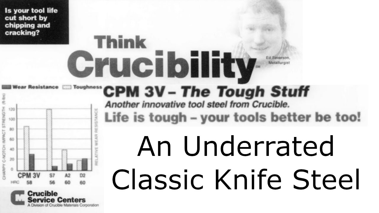CPM-3V - Still the Best High Toughness Knife Steel