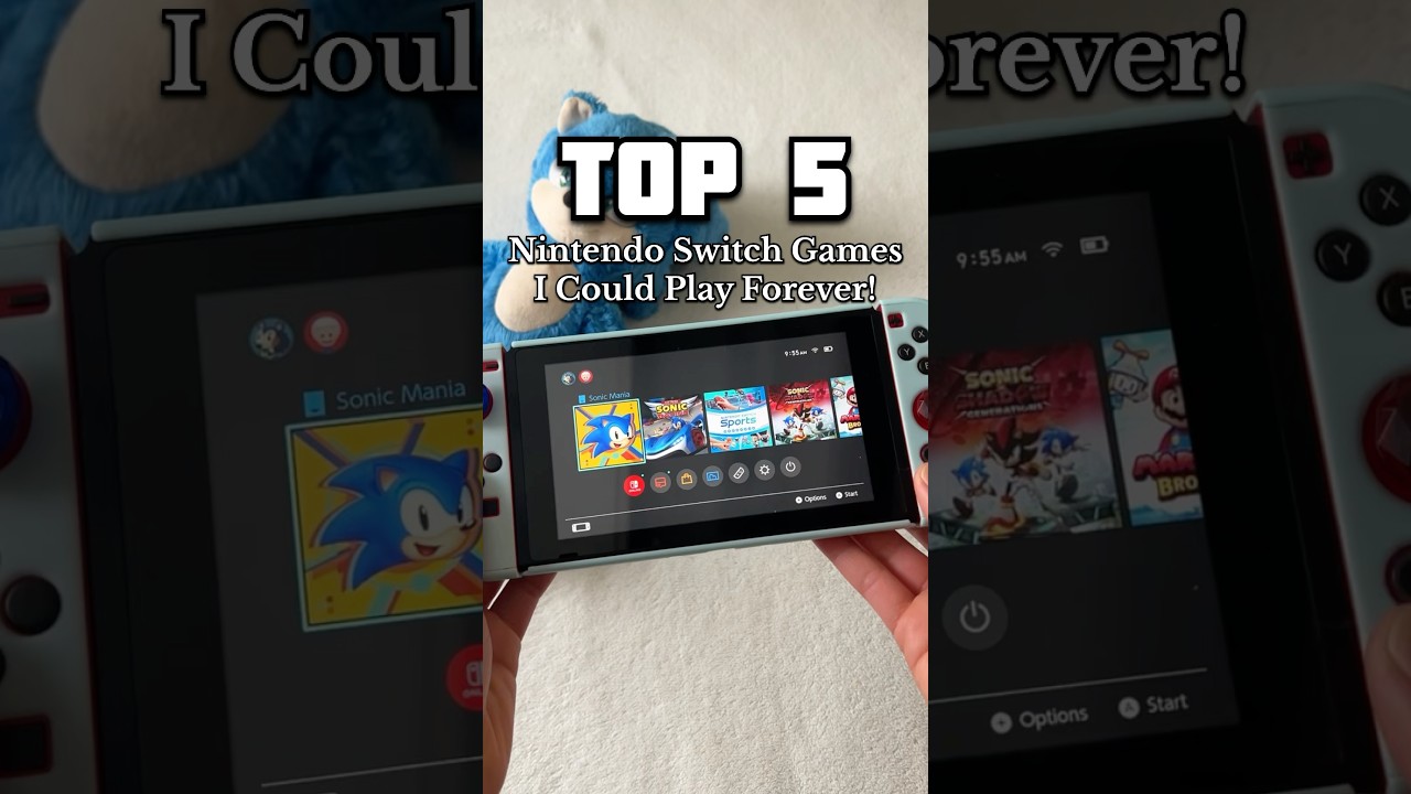 TOP 5 Nintendo Switch Games I Could Play FOREVER!