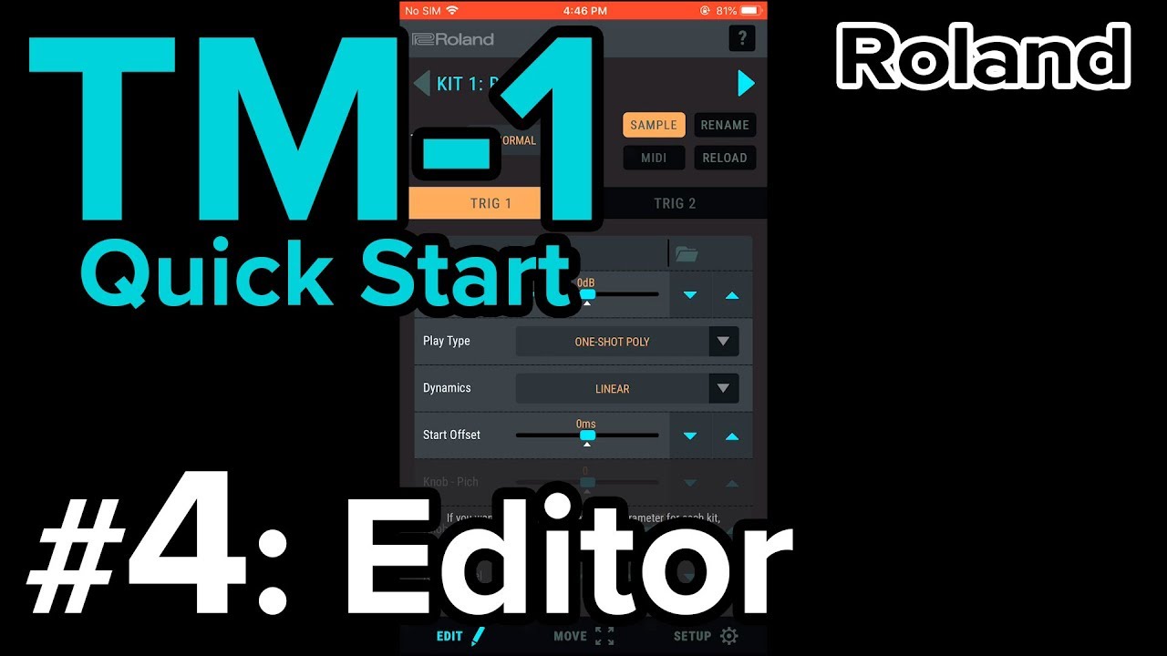 &ldquo;Using TM-1 Editor&rdquo; Roland TM-1 #4
