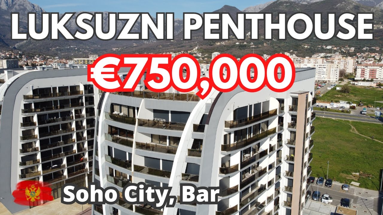 Pogledajte UNUTAR luksuznog trosobnog penthausa u Soho City kompleksu u Baru