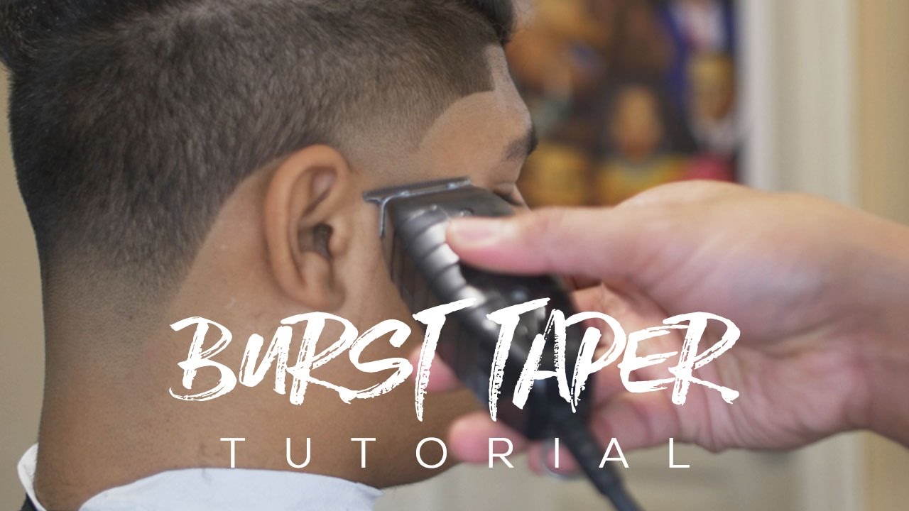 💈 HOW TO: BURST TAPER | SKIN TAPER TUTORIAL | CURLY HAIR