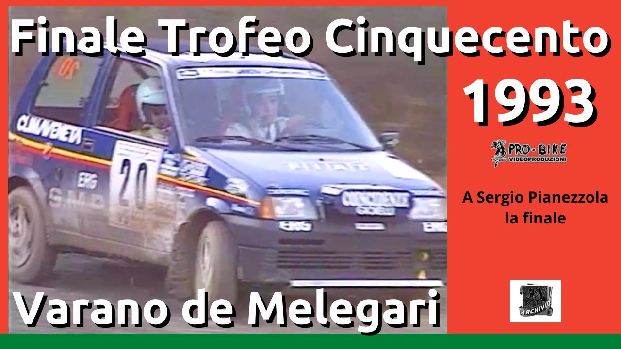 Finale Trofeo Cinquecento Varano 1993