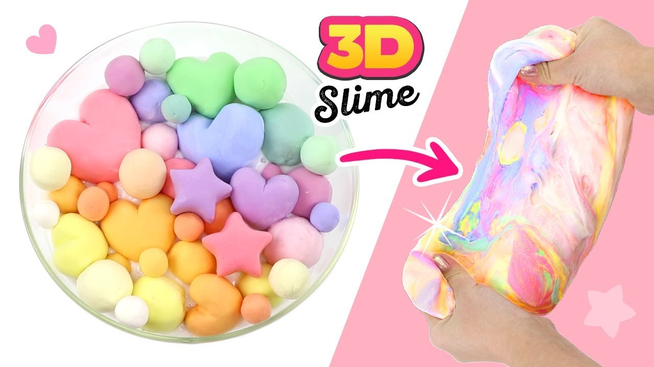 DIY PASTEL CLAY SLIME!!! Aesthetic ASMR Clay DIY and Satisfying Slime Experiments!