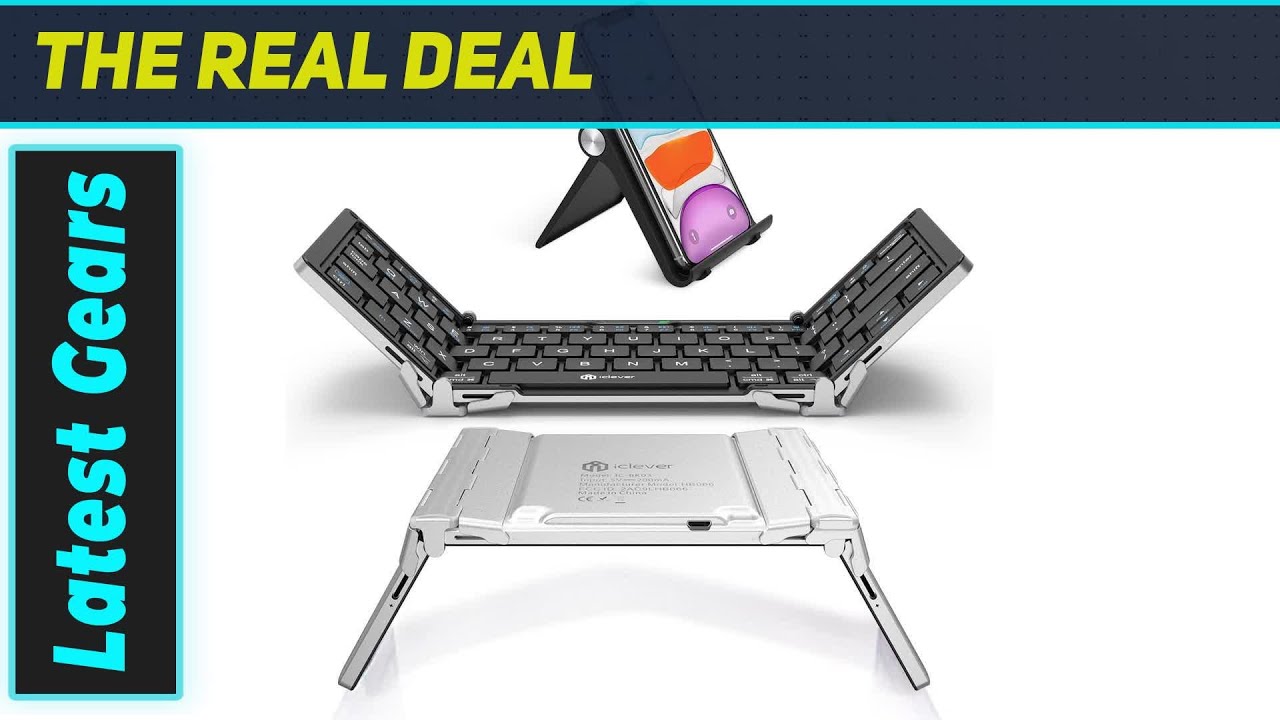 iClever BK03 Foldable Keyboard: The ULTIMATE Travel Companion?