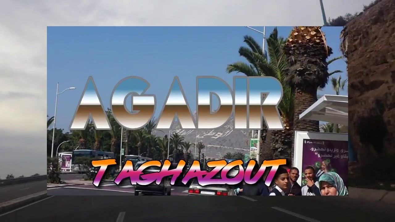 Route  Agadir Taghazout