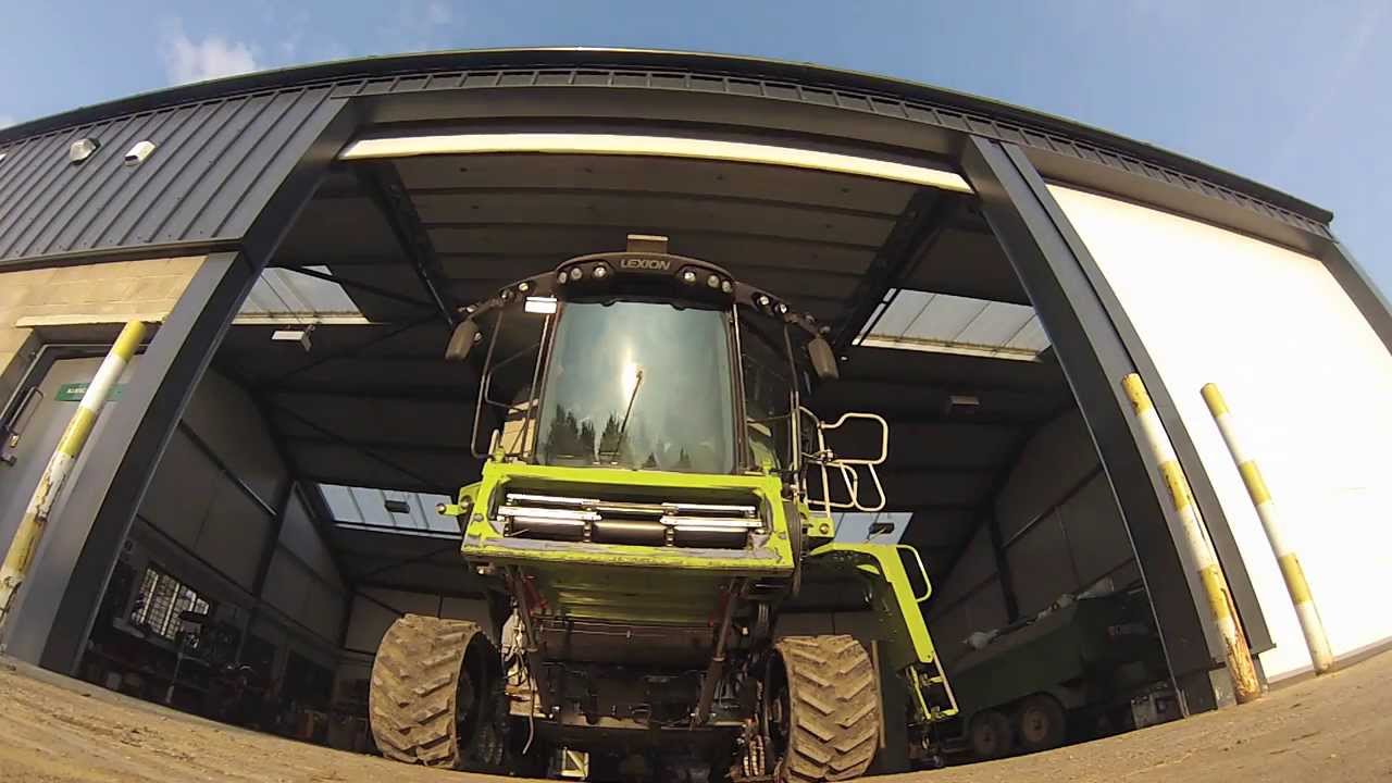 Wheat Harvest - Essex, England - Claas Lexion 770