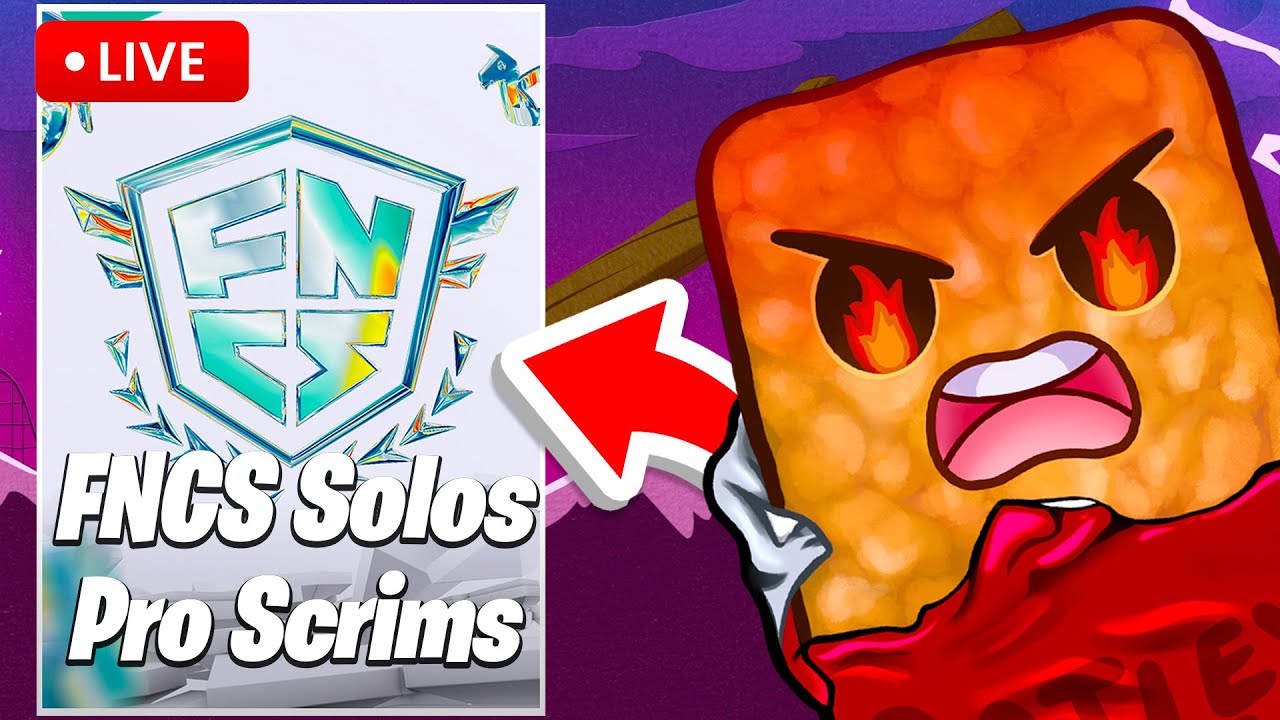 🔴LIVE - PRO SOLO SCRIMS (Fortnite)