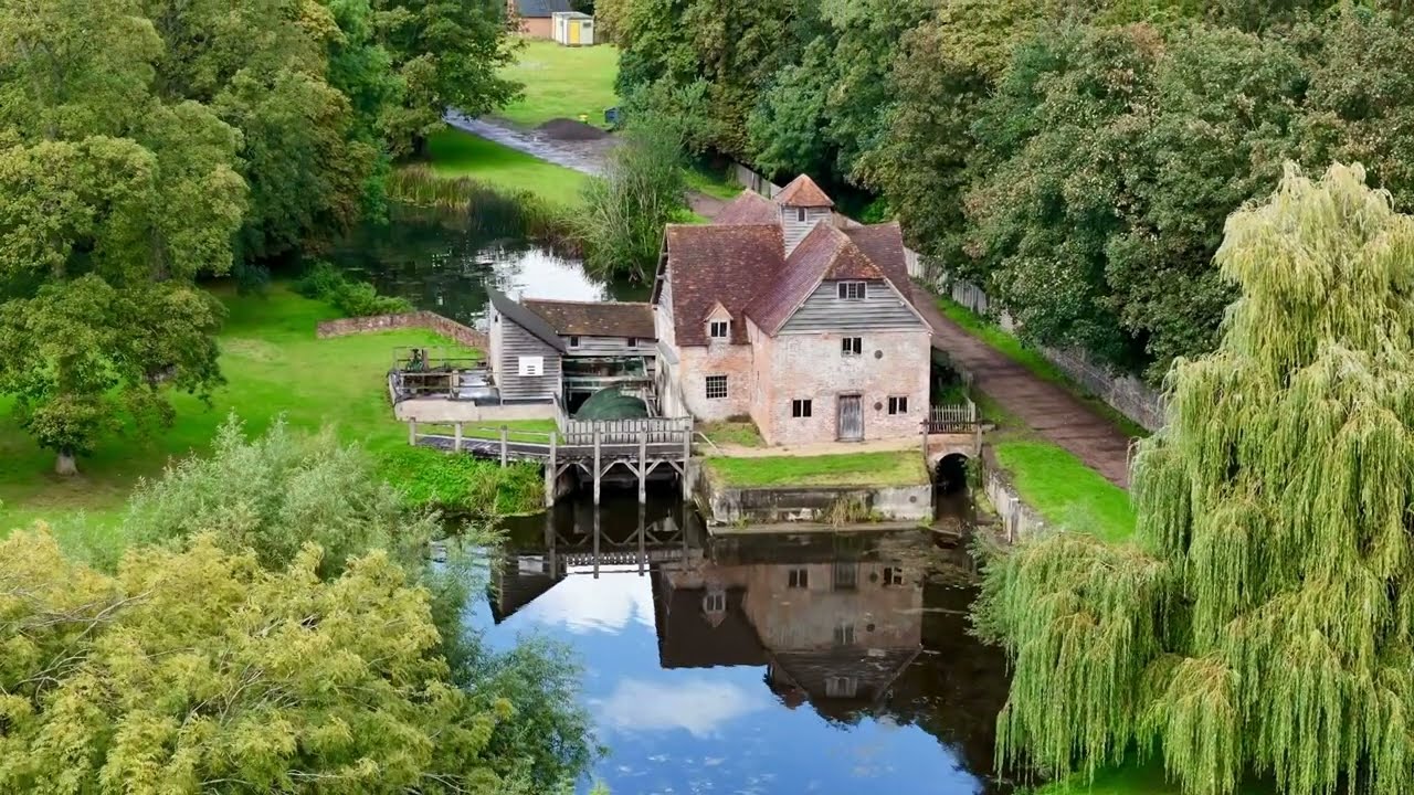 Mapledurham, house, church and mill (Black Sabbath album cover)