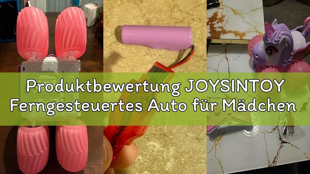 Produktbewertung JOYSINTOY Ferngesteuertes Auto für Mädchen ab 3 Jahre – Einhorn Geschenke für Mädch