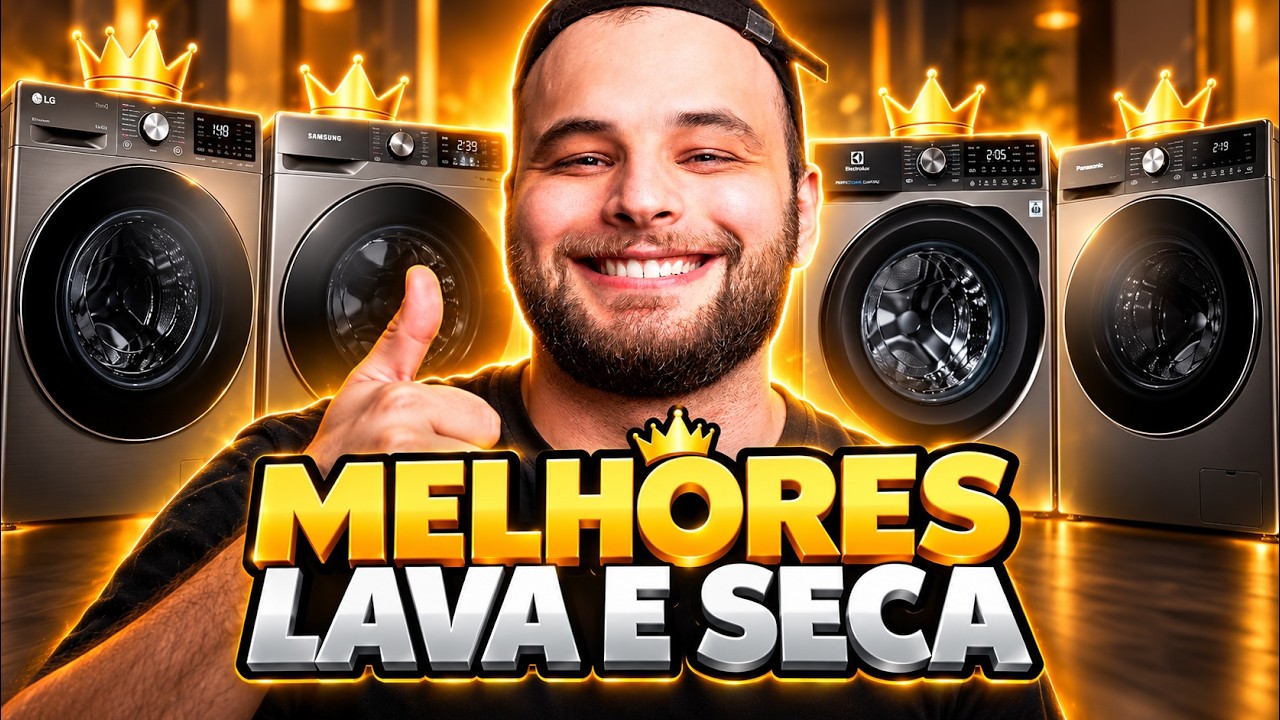LAVA E SECA EM 2026 - Lista completa das MELHORES!