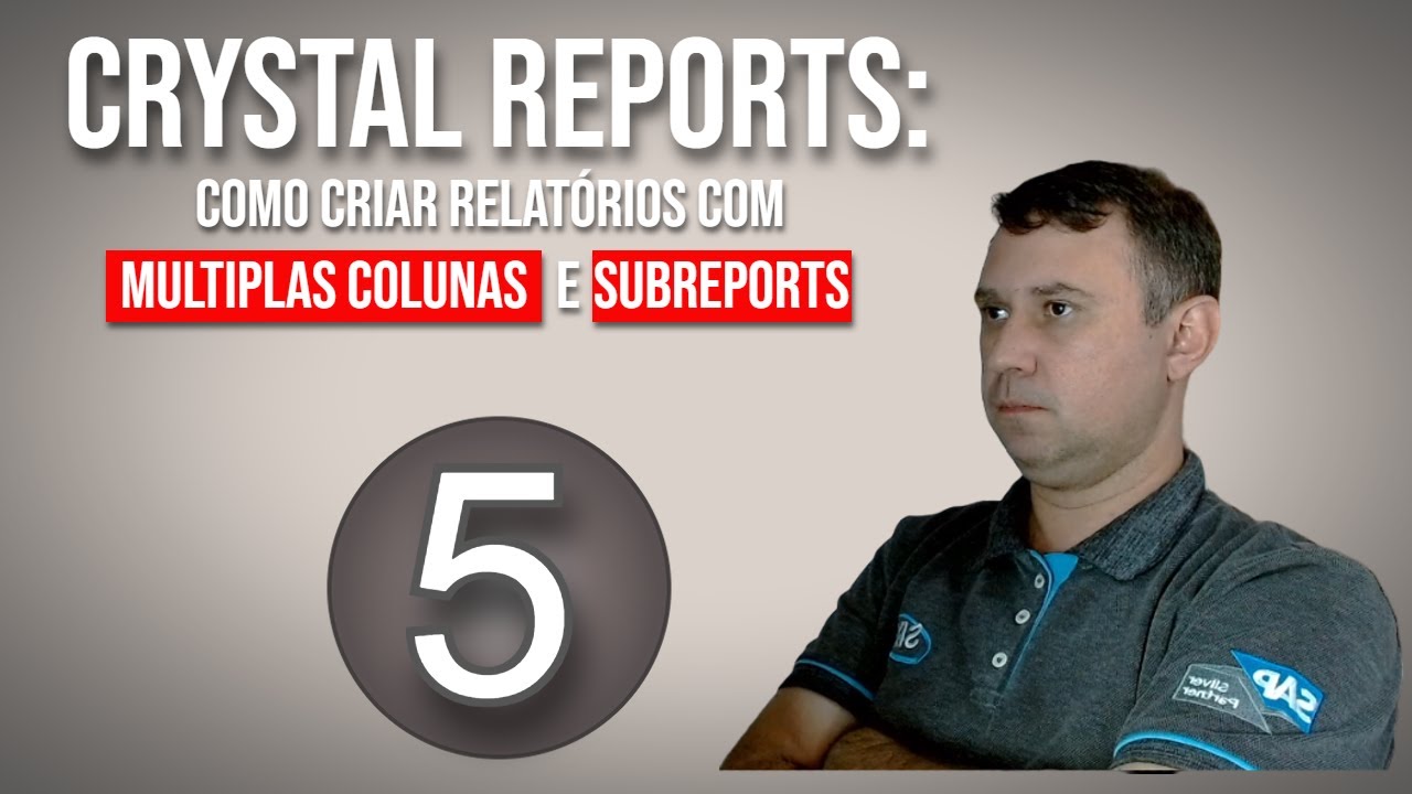 Como criar subreports no Crystal Reports