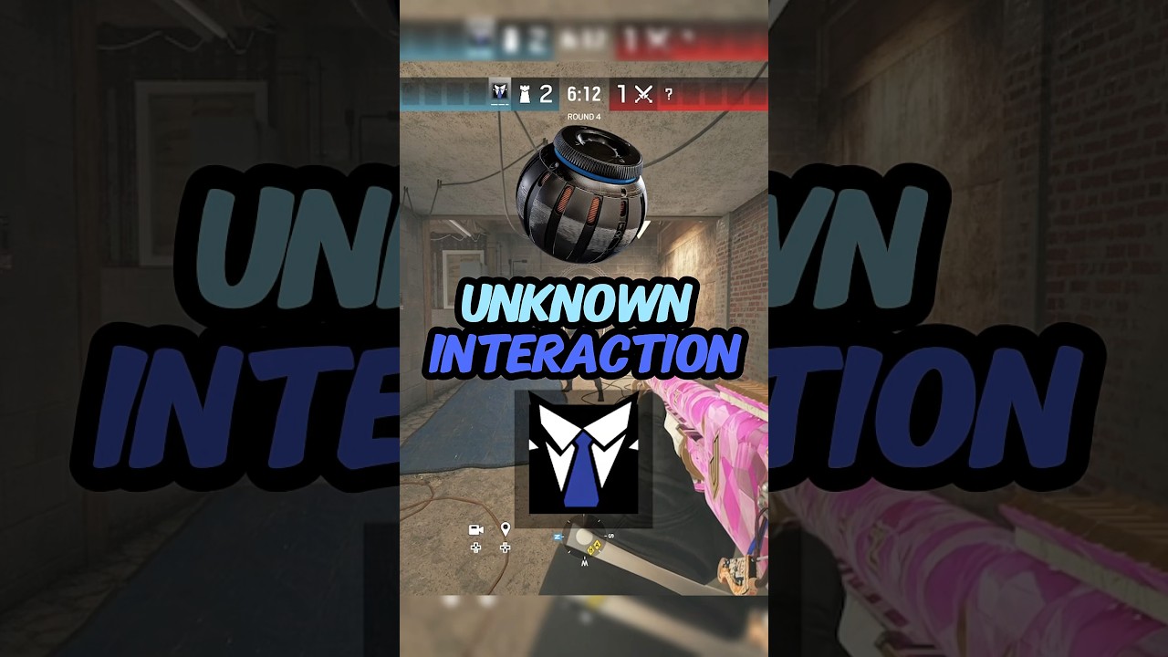 НЕИЗВЕСТНОЕ ВЗАИМОДЕЙСТВИЕ С НАБЛЮДАТЕЛЕМ😱 #r6 #rainbow6siege #r6siege