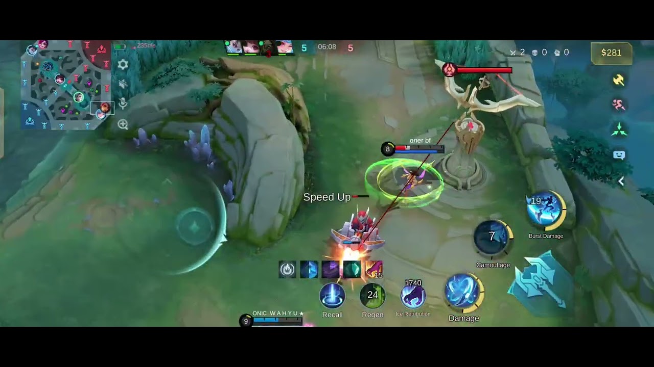 Kalah karna change
