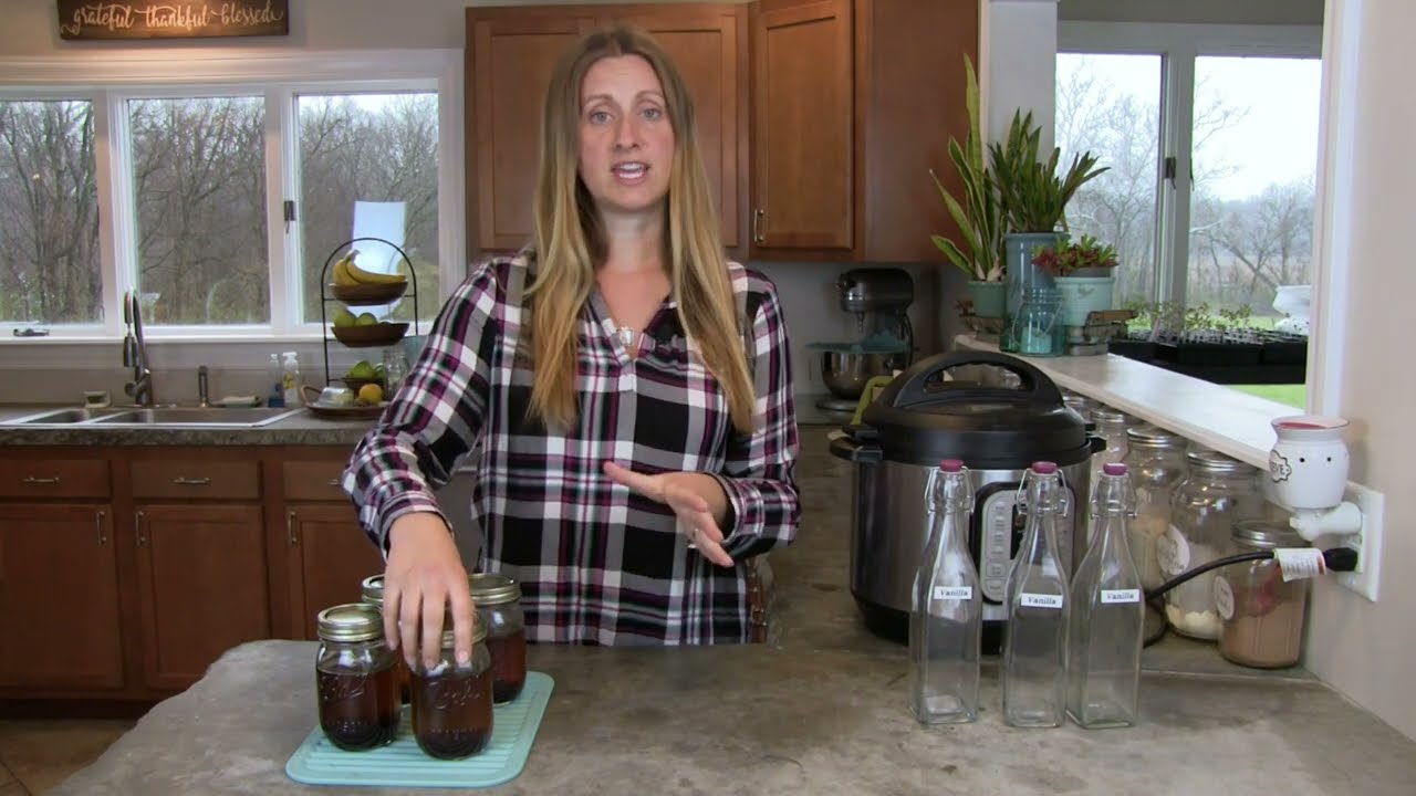 Homemade Vanilla Extract in an Instant Pot Pressure Cooker